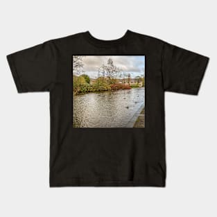 River Wye, Bakewell Kids T-Shirt